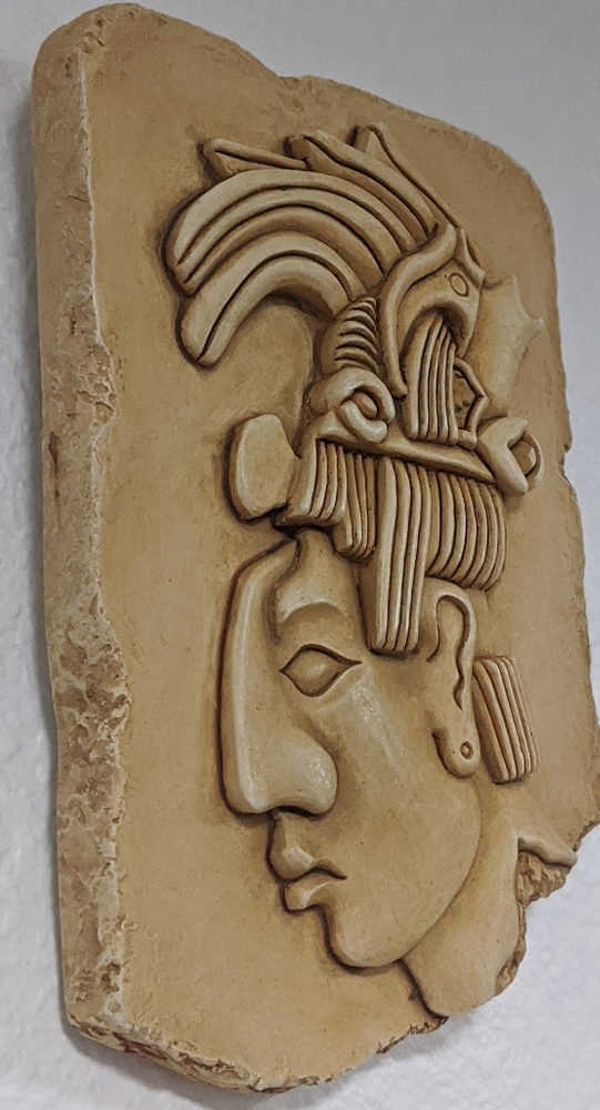 King pacal wall plaque